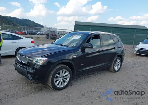 2016 BMW X3 xDrive28I из США, поврежденный, VIN 5UXWX9C54G0D70932